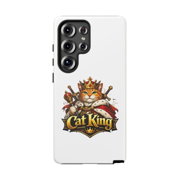 10231394817937567256_2048.jpeg Cat King Phone Case — Regal Cat Protective Cover ("Cat King" Design)