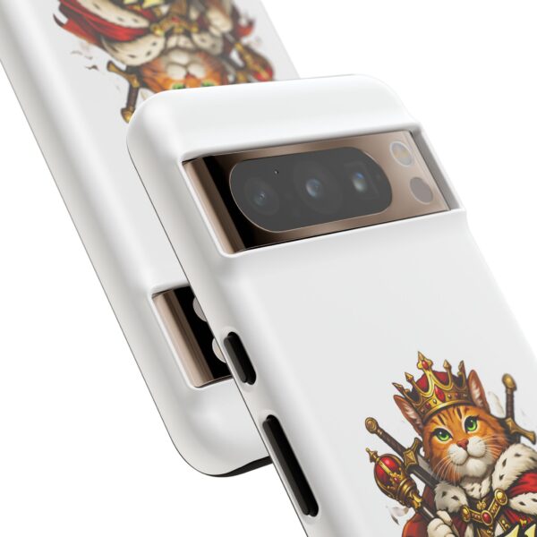 10442826407580826706_2048.jpeg Cat King Phone Case — Regal Cat Protective Cover ("Cat King" Design)