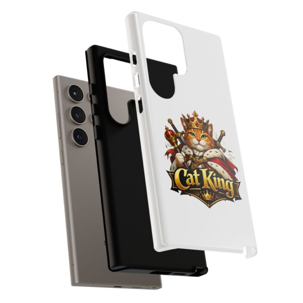 10609727096320462498_2048.jpeg Cat King Phone Case — Regal Cat Protective Cover ("Cat King" Design)