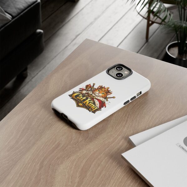 11004760953381517041_2048.jpeg Cat King Phone Case — Regal Cat Protective Cover ("Cat King" Design)