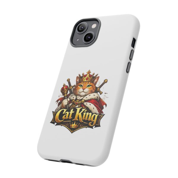 11113874060455847495_2048.jpeg Cat King Phone Case — Regal Cat Protective Cover ("Cat King" Design)