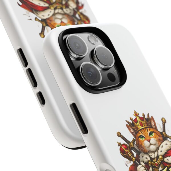 1146265219017708820_2048.jpeg Cat King Phone Case — Regal Cat Protective Cover ("Cat King" Design)