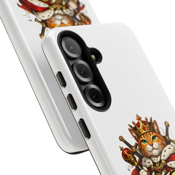 11583735701125307467_2048.jpeg Cat King Phone Case — Regal Cat Protective Cover ("Cat King" Design)