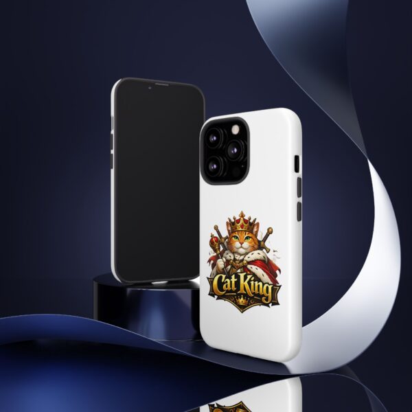 11798395510046459409_2048.jpeg Cat King Phone Case — Regal Cat Protective Cover ("Cat King" Design)