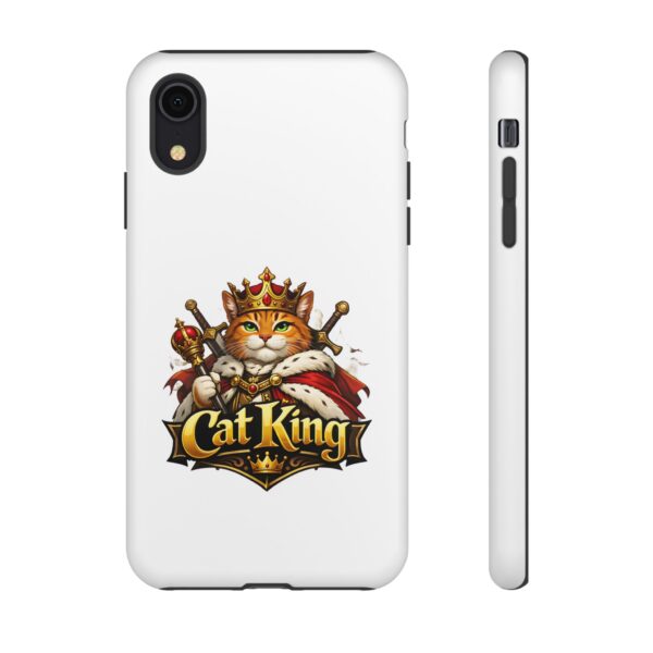 12018443562417429305_2048.jpeg Cat King Phone Case — Regal Cat Protective Cover ("Cat King" Design)