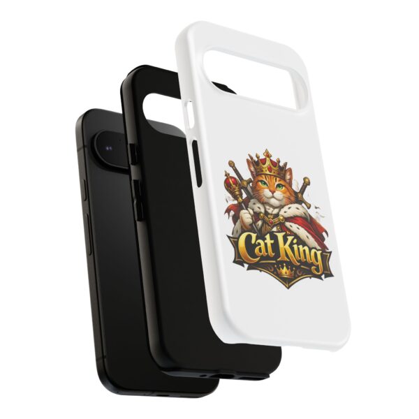 12165569486082068556_2048.jpeg Cat King Phone Case — Regal Cat Protective Cover ("Cat King" Design)