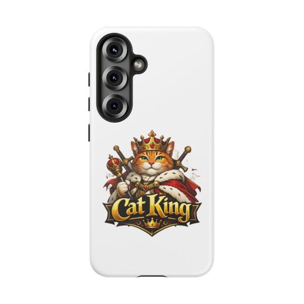 12663324636053094928_2048.jpeg Cat King Phone Case — Regal Cat Protective Cover ("Cat King" Design)