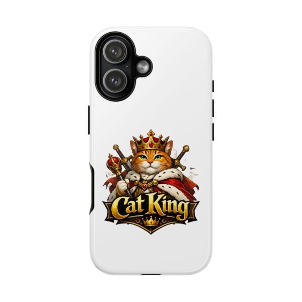 12886619311288102239_2048.jpeg Cat King Phone Case — Regal Cat Protective Cover ("Cat King" Design)