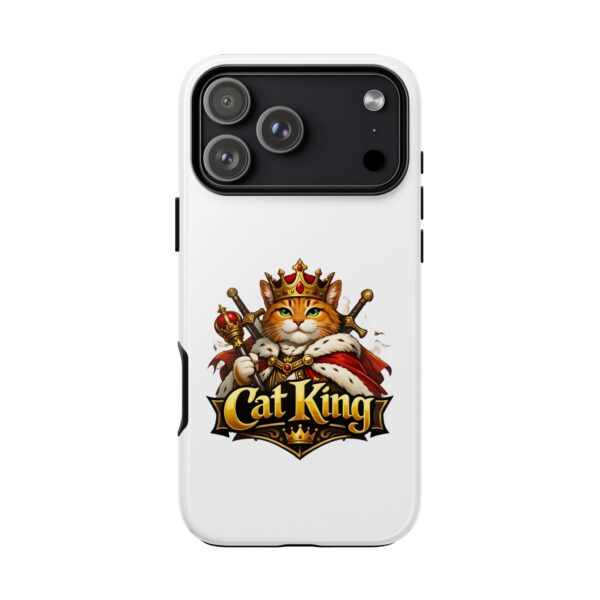 13020292935099095162_2048.jpeg Cat King Phone Case — Regal Cat Protective Cover ("Cat King" Design)