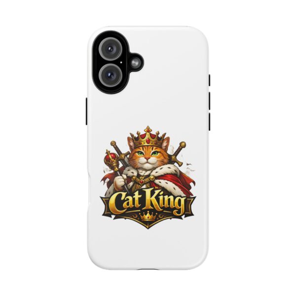 13067521107248619577_2048.jpeg Cat King Phone Case — Regal Cat Protective Cover ("Cat King" Design)