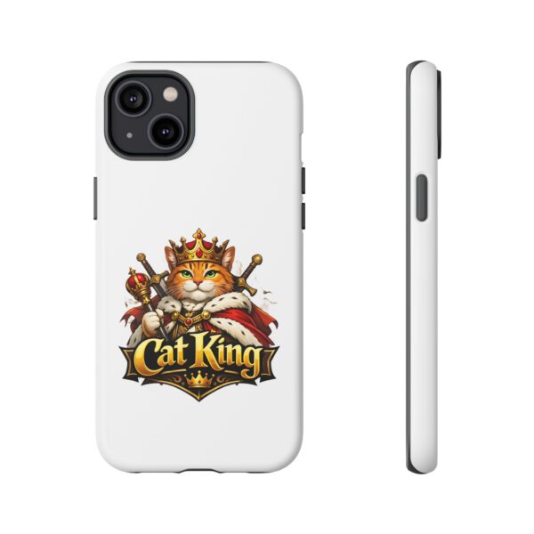 13166796788459197931_2048.jpeg Cat King Phone Case — Regal Cat Protective Cover ("Cat King" Design)
