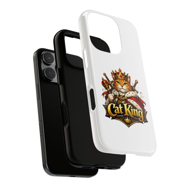 1345478239823106546_2048.jpeg Cat King Phone Case — Regal Cat Protective Cover ("Cat King" Design)