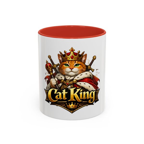 13555300710526605834_2048.jpeg Cat King Coffee Mug – Royal Cat Graphic Accent Mug (11/15oz)