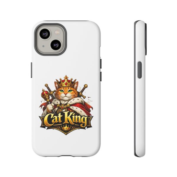 13732440412834753105_2048.jpeg Cat King Phone Case — Regal Cat Protective Cover ("Cat King" Design)
