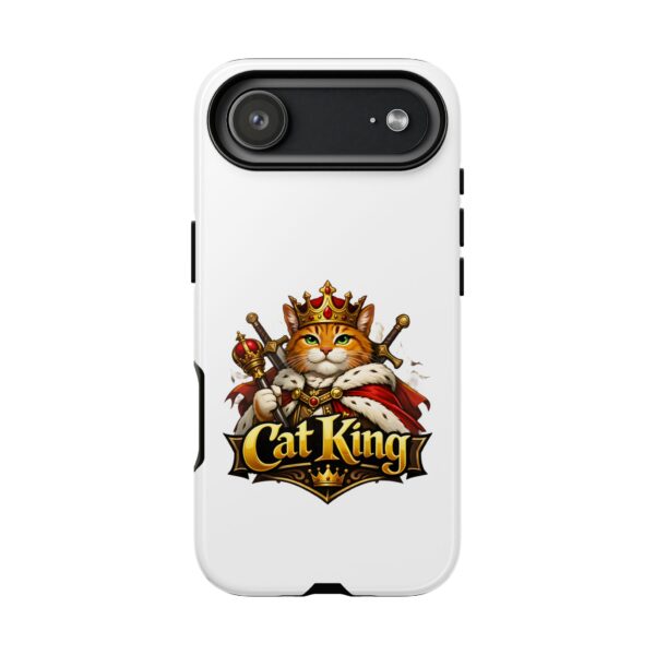 13955669667402961054_2048.jpeg Cat King Phone Case — Regal Cat Protective Cover ("Cat King" Design)