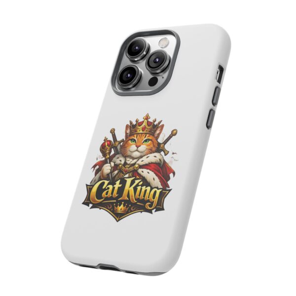 14258729307259778147_2048.jpeg Cat King Phone Case — Regal Cat Protective Cover ("Cat King" Design)