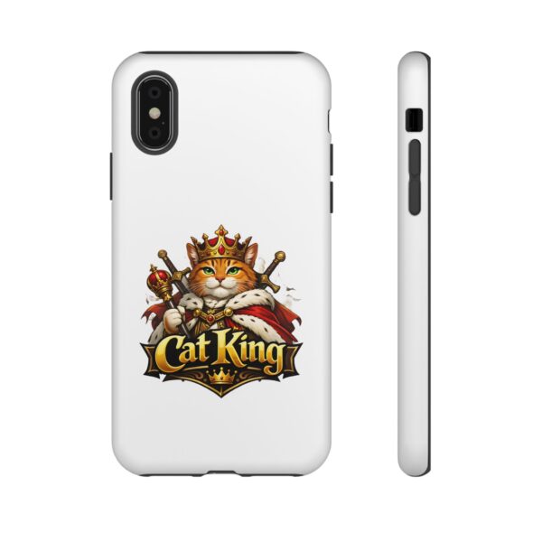 14355954862990835218_2048.jpeg Cat King Phone Case — Regal Cat Protective Cover ("Cat King" Design)