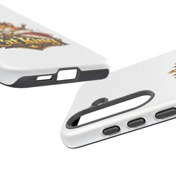 14843939771240228386_2048.jpeg Cat King Phone Case — Regal Cat Protective Cover ("Cat King" Design)