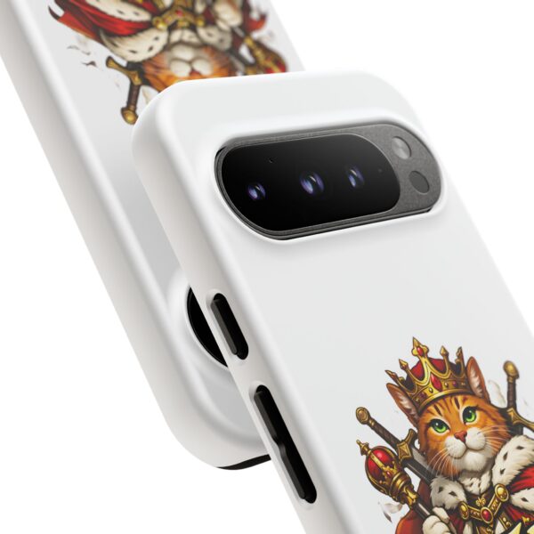 14845798892713156070_2048.jpeg Cat King Phone Case — Regal Cat Protective Cover ("Cat King" Design)
