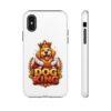 Dog King Phone Case – Cute Golden Retriever Crowned Design