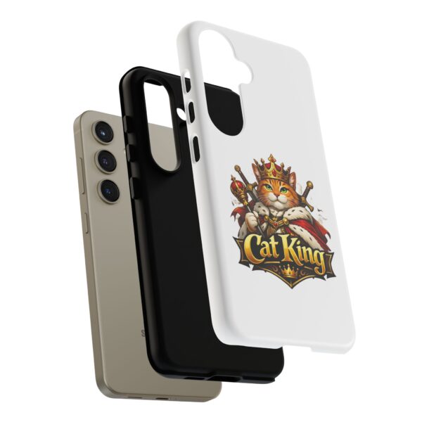 15172572868353144453_2048.jpeg Cat King Phone Case — Regal Cat Protective Cover ("Cat King" Design)