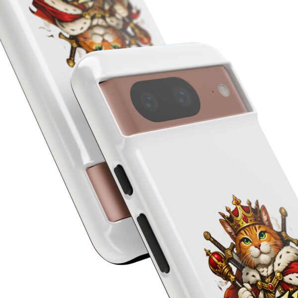 15374784948029653904_2048.jpeg Cat King Phone Case — Regal Cat Protective Cover ("Cat King" Design)