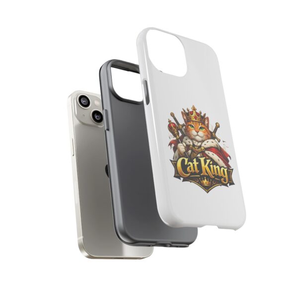 15575983453807183828_2048.jpeg Cat King Phone Case — Regal Cat Protective Cover ("Cat King" Design)