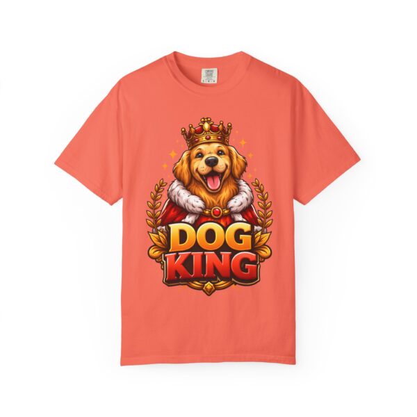 15796658235886569079_2048.jpeg Dog King T‑Shirt — Golden Retriever Crowned Graphic Tee