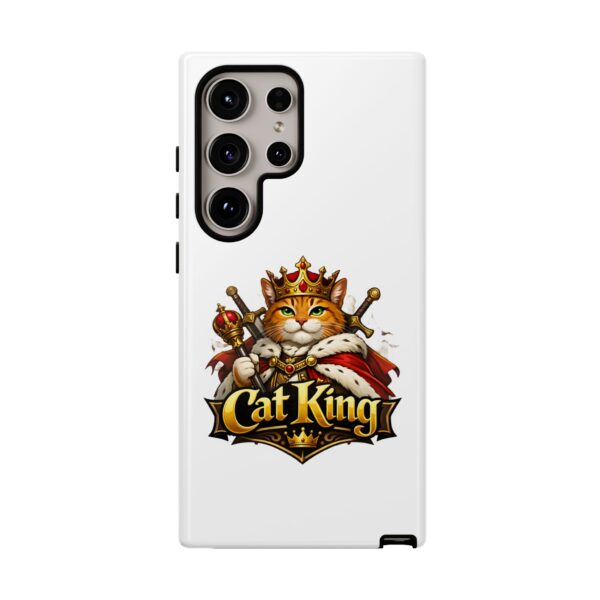 158741319559184277_2048.jpeg Cat King Phone Case — Regal Cat Protective Cover ("Cat King" Design)