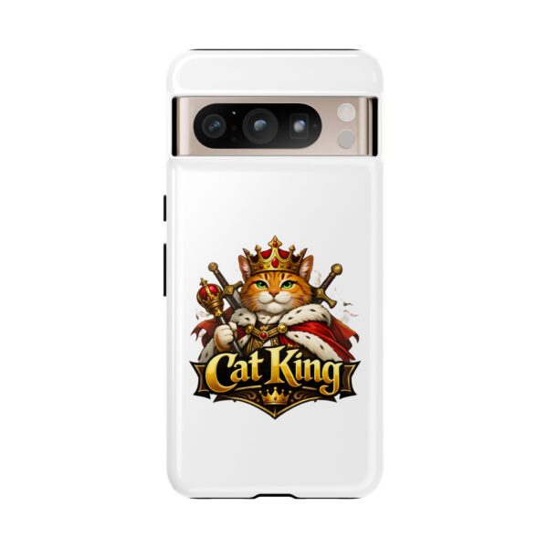 16283906894189302919_2048.jpeg Cat King Phone Case — Regal Cat Protective Cover ("Cat King" Design)