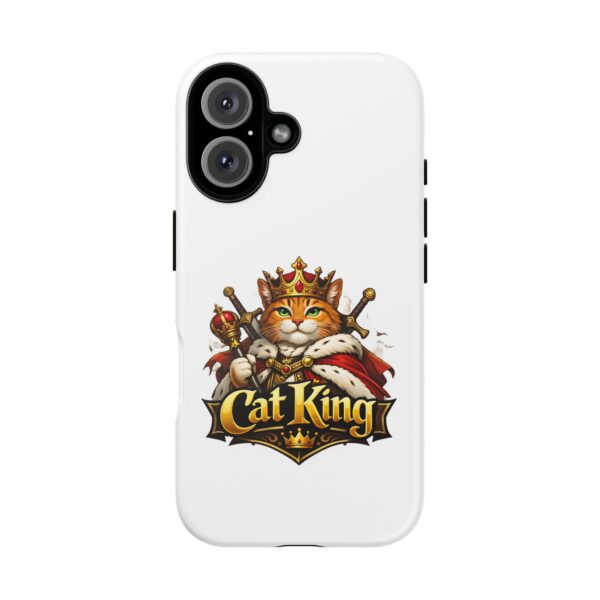 16342281994143656850_2048.jpeg Cat King Phone Case — Regal Cat Protective Cover ("Cat King" Design)