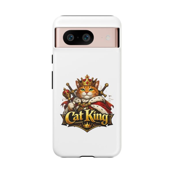 16758886938039786012_2048.jpeg Cat King Phone Case — Regal Cat Protective Cover ("Cat King" Design)
