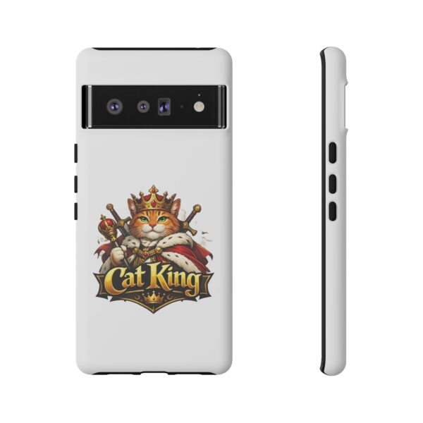 16762855175891990981_2048.jpeg Cat King Phone Case — Regal Cat Protective Cover ("Cat King" Design)