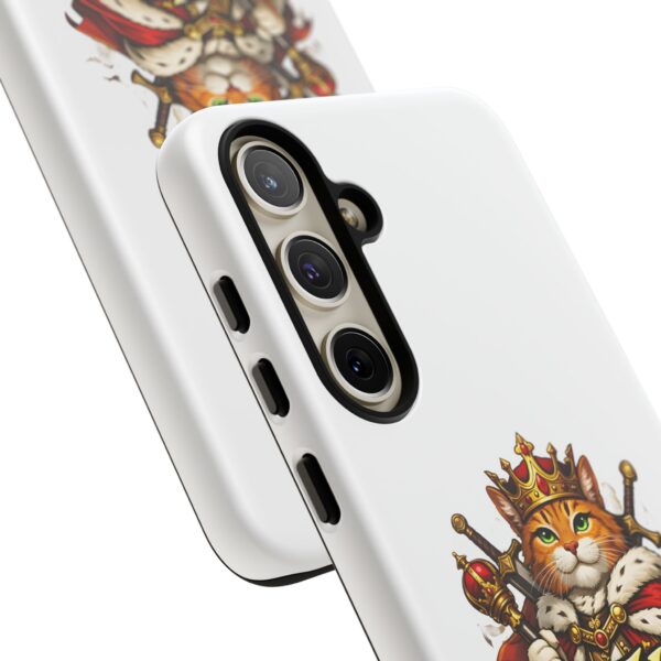 16853775310200449749_2048.jpeg Cat King Phone Case — Regal Cat Protective Cover ("Cat King" Design)