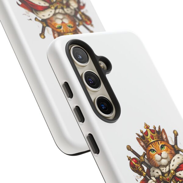 16986020378478007627_2048.jpeg Cat King Phone Case — Regal Cat Protective Cover ("Cat King" Design)