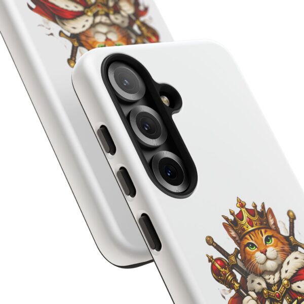 17428352199236164563_2048.jpeg Cat King Phone Case — Regal Cat Protective Cover ("Cat King" Design)