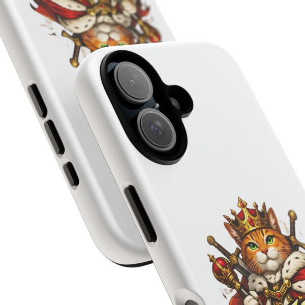 17952835850392724287_2048.jpeg Cat King Phone Case — Regal Cat Protective Cover ("Cat King" Design)