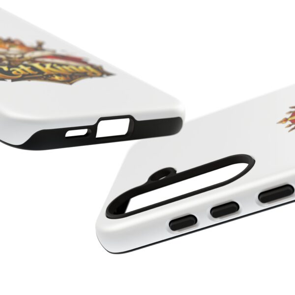1802138013988265982_2048.jpeg Cat King Phone Case — Regal Cat Protective Cover ("Cat King" Design)