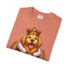 18053560868611186747_2048.jpeg Dog King T‑Shirt — Golden Retriever Crowned Graphic Tee