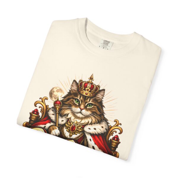 18174785262646444229_2048.jpeg Cat Queen T-Shirt — Regal Cat Crown Graphic Tee for Cat Lovers