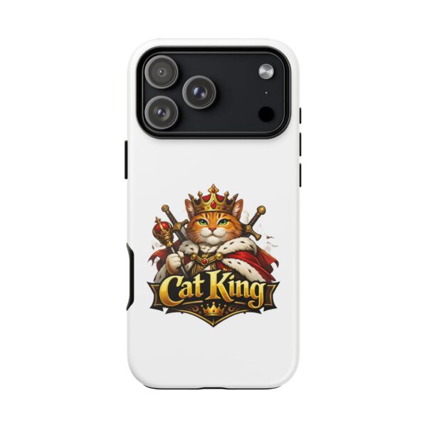 1827113258055483625_2048.jpeg Cat King Phone Case — Regal Cat Protective Cover ("Cat King" Design)