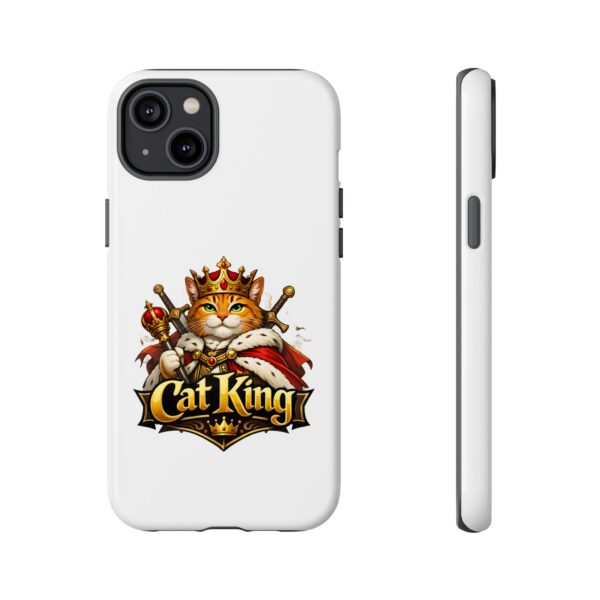 18400116307249444038_2048.jpeg Cat King Phone Case — Regal Cat Protective Cover ("Cat King" Design)