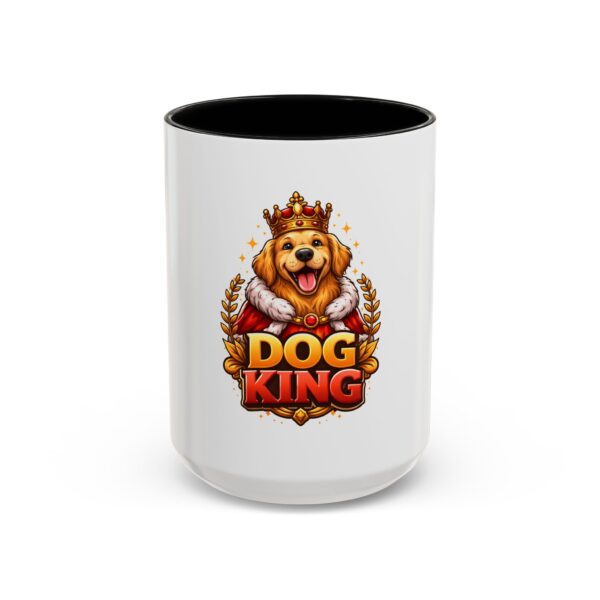 193161831198981460_2048.jpeg Dog King Coffee Mug — Crowned Golden Retriever Design (11/15 oz)