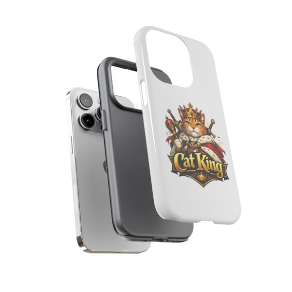 1942952811977195983_2048.jpeg Cat King Phone Case — Regal Cat Protective Cover ("Cat King" Design)