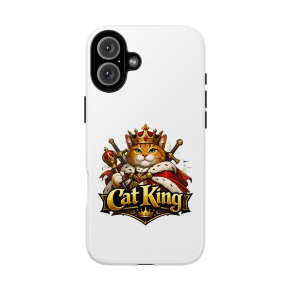 2005354351777824042_2048.jpeg Cat King Phone Case — Regal Cat Protective Cover ("Cat King" Design)