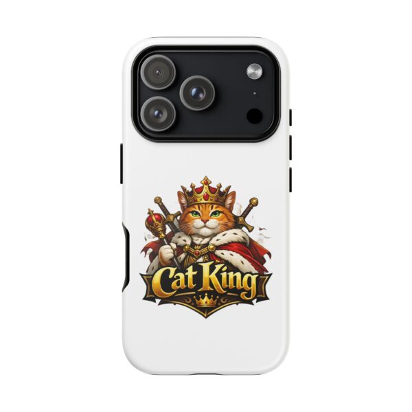 2269538078969257866_2048.jpeg Cat King Phone Case — Regal Cat Protective Cover ("Cat King" Design)