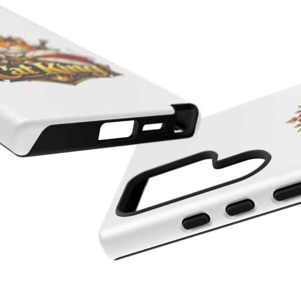 2619856421438894380_2048.jpeg Cat King Phone Case — Regal Cat Protective Cover ("Cat King" Design)