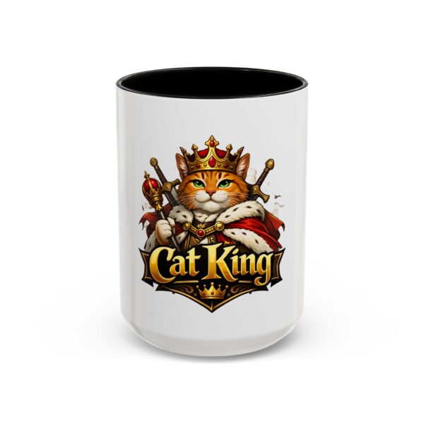 2819596491973726999_2048.jpeg Cat King Coffee Mug – Royal Cat Graphic Accent Mug (11/15oz)