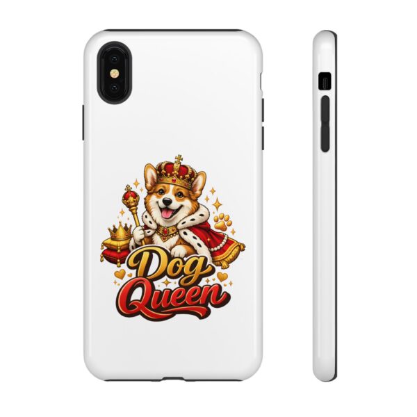 3113970799341193093_2048.jpeg Phone Case — "Dog Queen" Corgi Crown Protective Tough Case