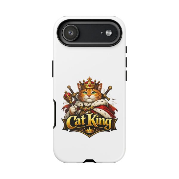 364127472389731345_2048.jpeg Cat King Phone Case — Regal Cat Protective Cover ("Cat King" Design)